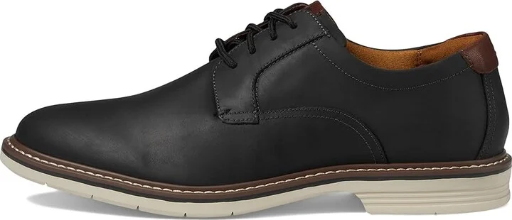 Florsheim Norwalk Plain Toe Oxford Men's Shoes Black Crazy Horse : 9 M (D), Leather - Image 6