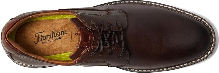 Florsheim Norwalk Plain Toe Oxford Men's Shoes Brown Crazy Horse : 15 W (3E), Leather - Image 2