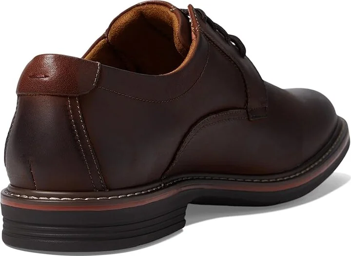 Florsheim Norwalk Plain Toe Oxford Men's Shoes Brown Crazy Horse : 15 W (3E), Leather - Image 4