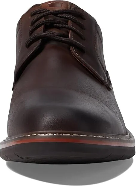 Florsheim Norwalk Plain Toe Oxford Men's Shoes Brown Crazy Horse : 15 W (3E), Leather - Image 5