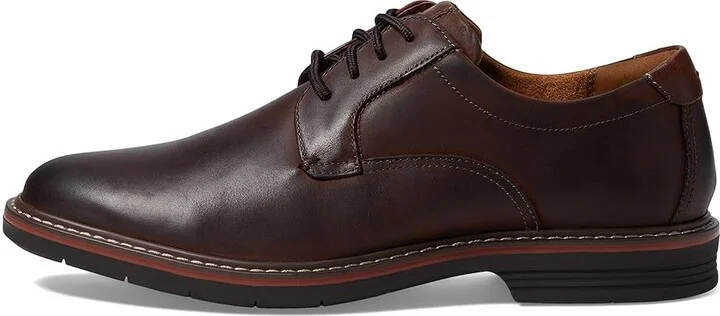Florsheim Norwalk Plain Toe Oxford Men's Shoes Brown Crazy Horse : 15 W (3E), Leather - Image 6
