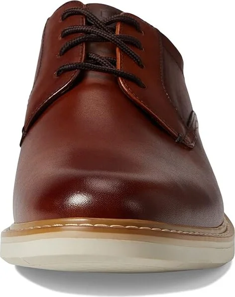 Florsheim Norwalk Plain Toe Oxford Men's Shoes Cognac : 7 M (D), Leather - Image 5