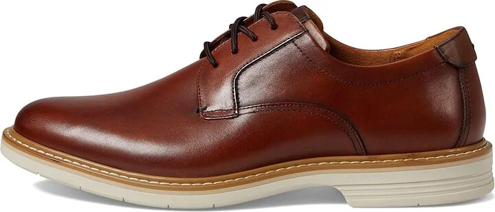 Florsheim Norwalk Plain Toe Oxford Men's Shoes Cognac : 7 M (D), Leather - Image 6