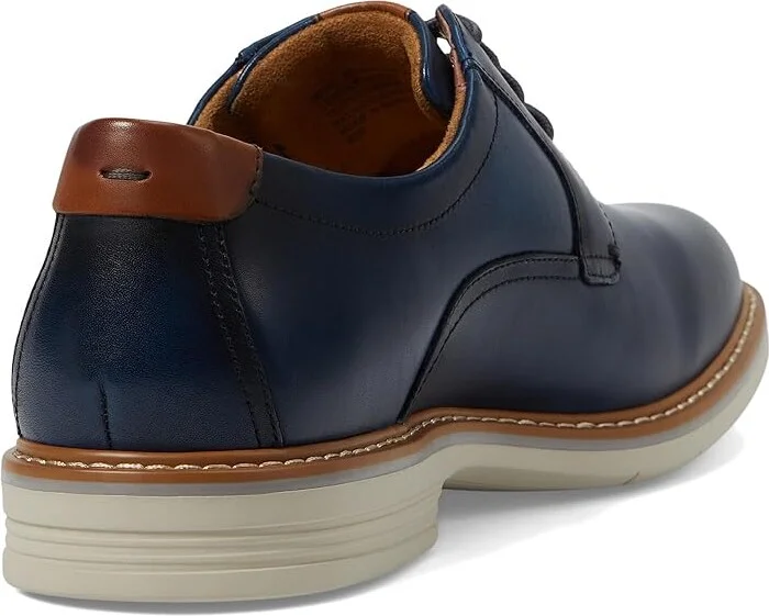 Florsheim Norwalk Plain Toe Oxford Men's Shoes Navy : 8 M (D), Leather - Image 4