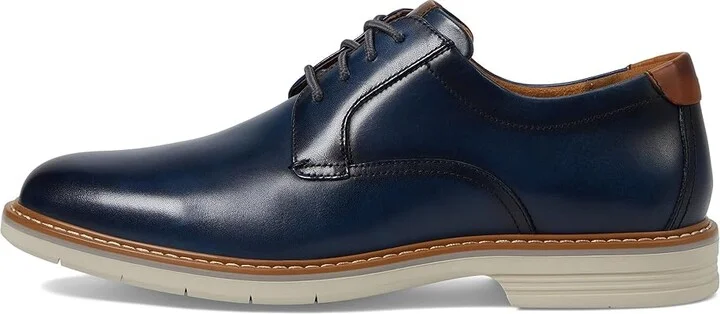 Florsheim Norwalk Plain Toe Oxford Men's Shoes Navy : 8 M (D), Leather - Image 6