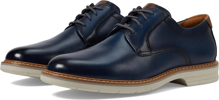 Florsheim Norwalk Plain Toe Oxford Men's Shoes Navy : 8 M (D), Leather