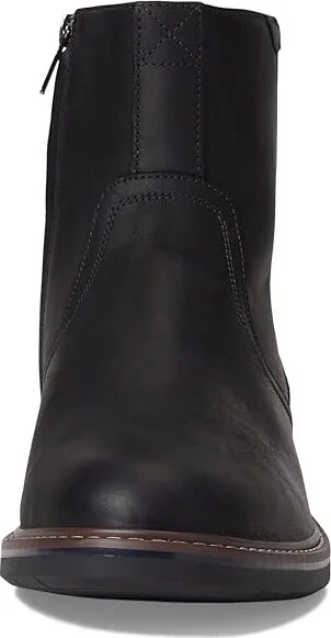 Florsheim Norwalk Side Zip Boot Men's Shoes Black Crazy Horse : 7 M (D), Leather - Image 2