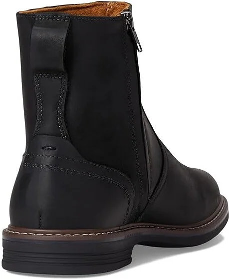 Florsheim Norwalk Side Zip Boot Men's Shoes Black Crazy Horse : 7 M (D), Leather - Image 4