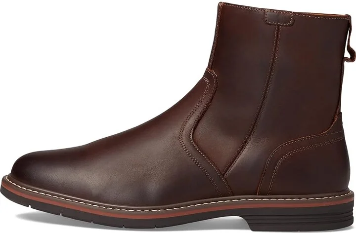 Florsheim Norwalk Side Zip Boot Men's Shoes Brown Crazy Horse : 8.5 M (D), Leather - Image 5