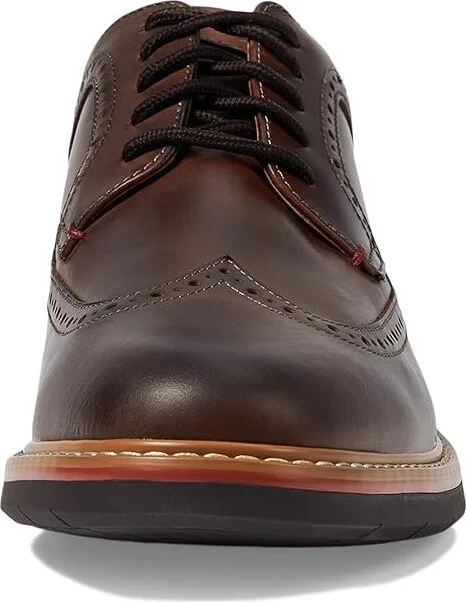 Florsheim Norwalk Wingtip Oxford Men's Lace Up Wing Tip Shoes Brown Crazy Horse : 9.5 M (D), Lace/Nubuck/Suede - Image 5