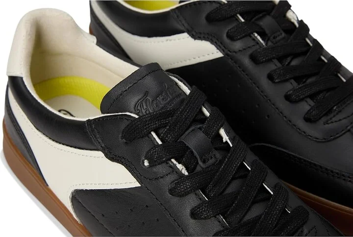 Florsheim Pace T-toe Lace Up Sneakers Men's Slip on Shoes Black : 9 M (D), Leather - Image 7