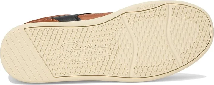 Florsheim Pace T-toe Lace Up Sneakers Men's Slip on Shoes Cognac : 12 M (D), Leather - Image 3