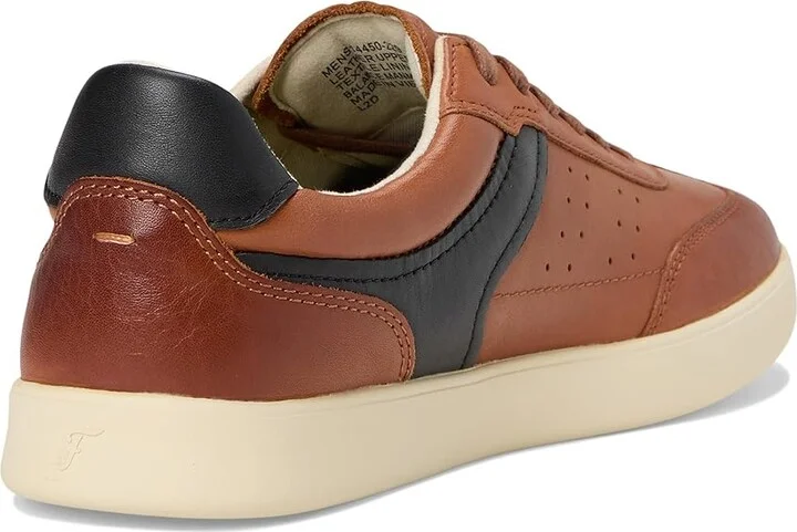 Florsheim Pace T-toe Lace Up Sneakers Men's Slip on Shoes Cognac : 12 M (D), Leather - Image 4