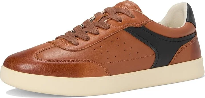 Florsheim Pace T-toe Lace Up Sneakers Men's Slip on Shoes Cognac : 12 M (D), Leather - Image 5