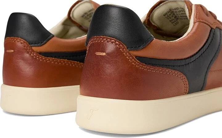 Florsheim Pace T-toe Lace Up Sneakers Men's Slip on Shoes Cognac : 12 M (D), Leather - Image 7