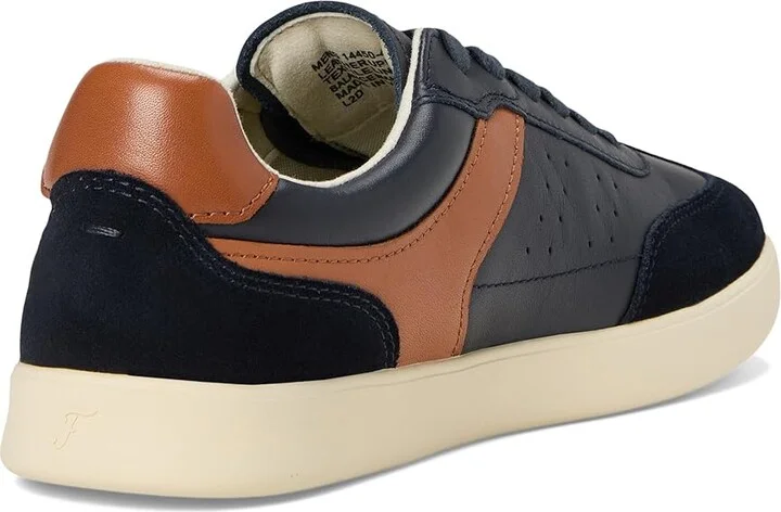 Florsheim Pace T-toe Lace Up Sneakers Men's Slip on Shoes Navy : 10 M (D), Leather - Image 4