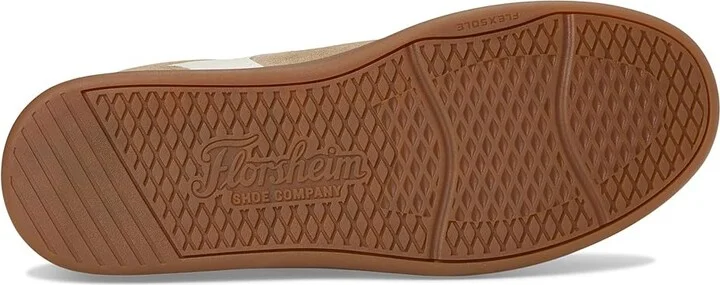 Florsheim Pace T-toe Lace Up Sneakers Men's Slip on Shoes Taupe : 11.5 M (D), Leather - Image 3