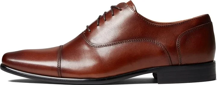 Florsheim Postino Cap Toe Men's Shoes Cognac Smooth : 11.5 D (M), Leather - Image 5