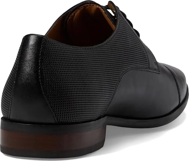 Florsheim Postino Cap Toe Oxford Men's Lace Up Cap Toe Shoes Black Smooth/Perf : 7 D (M), Leather - Image 5