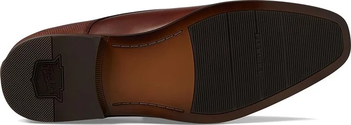 Florsheim Postino Cap Toe Oxford Men's Lace Up Cap Toe Shoes Cognac Smooth/Perf : 7 D (M), Leather - Image 4