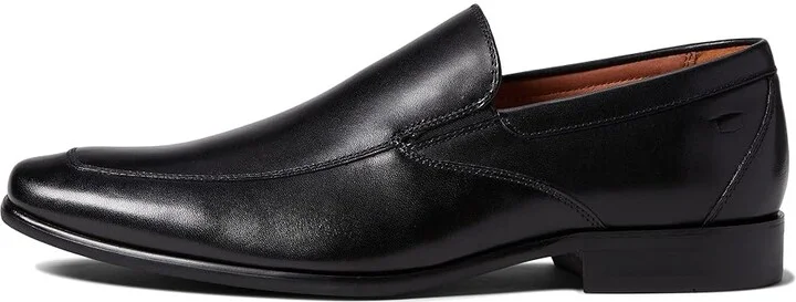 Florsheim Postino Moc Toe Venetian Slip-On Men's Shoes Black Smooth : 11.5 D (M), Leather - Image 6