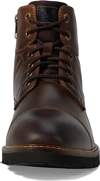 Florsheim Renegade Cap Toe Boot Men's Boots Brown Crazy Horse : 8.5 M (D), Leather - Image 2