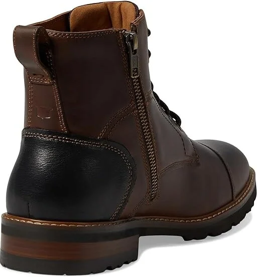 Florsheim Renegade Cap Toe Boot Men's Boots Brown Crazy Horse : 8.5 M (D), Leather - Image 4