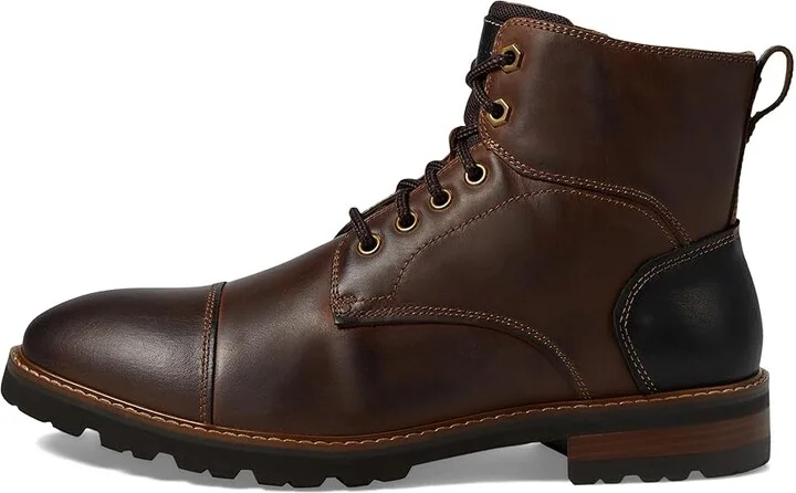 Florsheim Renegade Cap Toe Boot Men's Boots Brown Crazy Horse : 8.5 M (D), Leather - Image 6