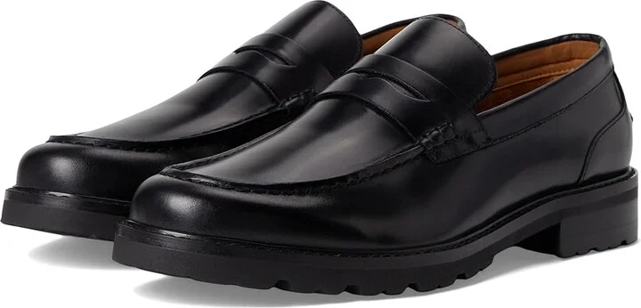 Florsheim Renegade Moc Toe Penny Loafer Men's Lace Up Wing Tip Shoes Black : 10 M (D), Leather