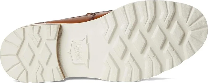 Florsheim Renegade Moc Toe Penny Loafer Men's Lace Up Wing Tip Shoes Cognac : 9.5 M (D), Leather - Image 3