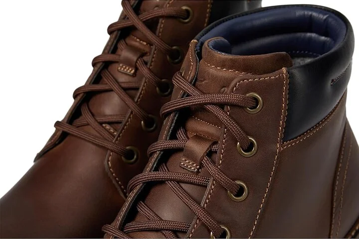 Florsheim Renegade Plain Toe Chukka Boot Men's Lace Up Wing Tip Shoes Brown Crazy Horse : 7.5 M (D), Leather - Image 5