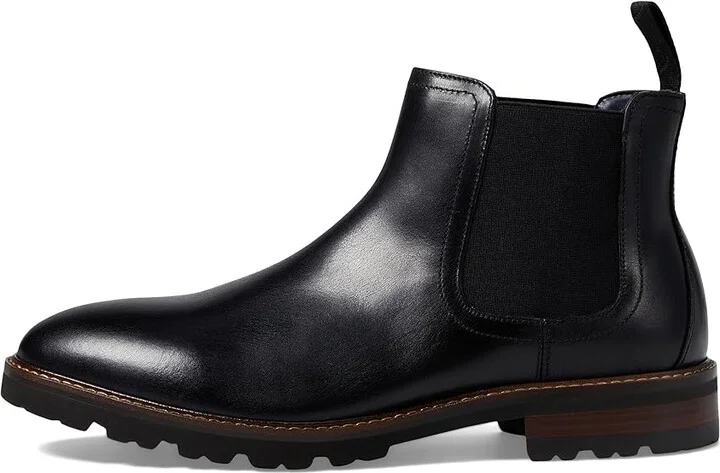 Florsheim Renegade Plain Toe Gore Boot Men's Lace Up Wing Tip Shoes Black : 11.5 M (D), Leather - Image 5