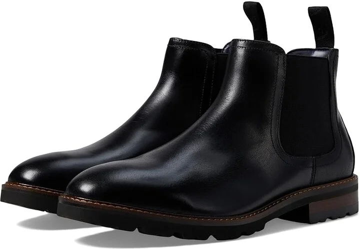 Florsheim Renegade Plain Toe Gore Boot Men's Lace Up Wing Tip Shoes Black : 11.5 M (D), Leather