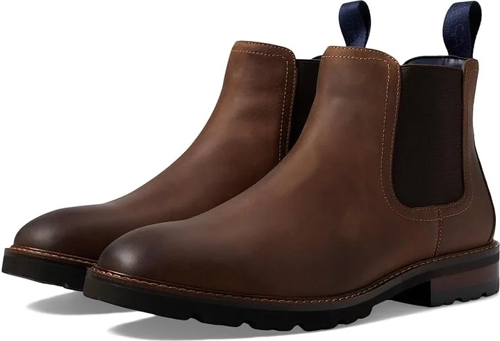 Florsheim Renegade Plain Toe Gore Boot Men's Lace Up Wing Tip Shoes Brown Crazy Horse : 12 M (D), Leather
