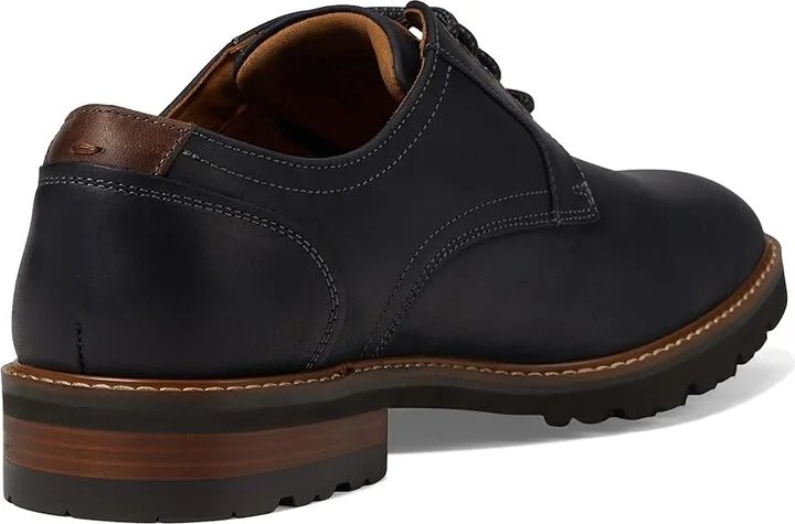 Florsheim Renegade Plain Toe Oxford Men's Lace Up Wing Tip Shoes Black Crazy Horse : 11 M (D), Leather - Image 4