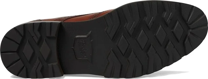 Florsheim Renegade Wing Tip Oxford Men's Lace Up Wing Tip Shoes Cognac : 9 M (D), Leather - Image 3