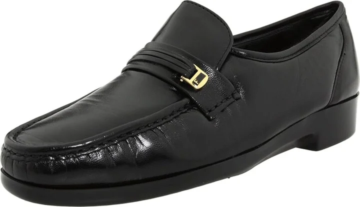 Florsheim Riva Men's Slip-on Dress Shoes Black Nappa : 9 B (N), Leather - Image 2