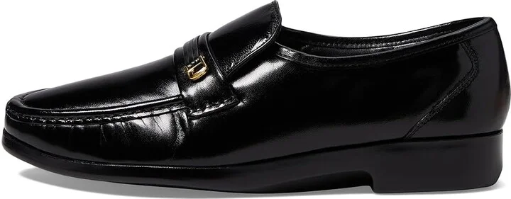 Florsheim Riva Men's Slip-on Dress Shoes Black Nappa : 9 B (N), Leather - Image 7