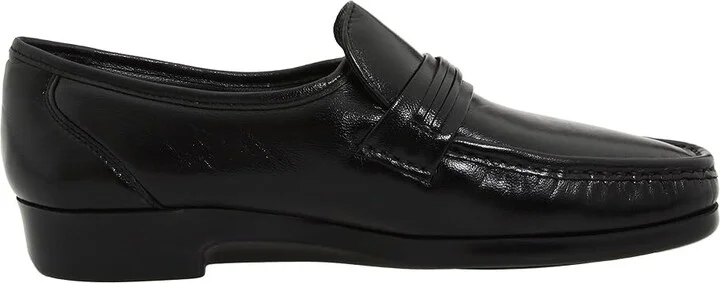 Florsheim Riva Men's Slip-on Dress Shoes Black Nappa : 9 B (N), Leather - Image 8