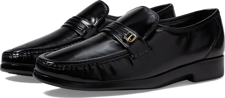 Florsheim Riva Men's Slip-on Dress Shoes Black Nappa : 9 B (N), Leather