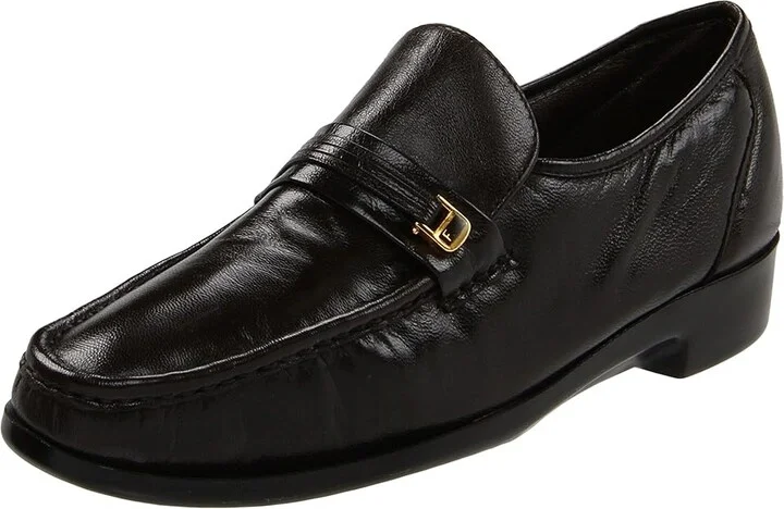 Florsheim Riva Men's Slip-on Dress Shoes Brown Nappa : 7 D (M), Leather - Image 2