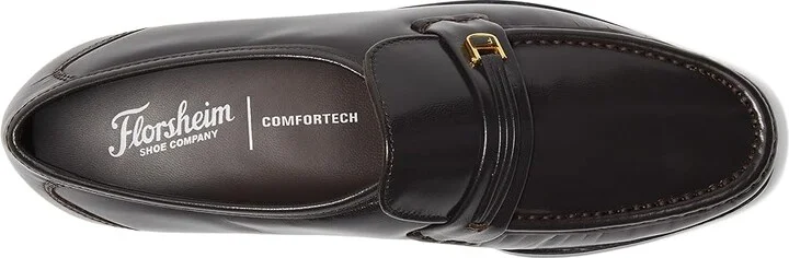 Florsheim Riva Men's Slip-on Dress Shoes Brown Nappa : 7 D (M), Leather - Image 3