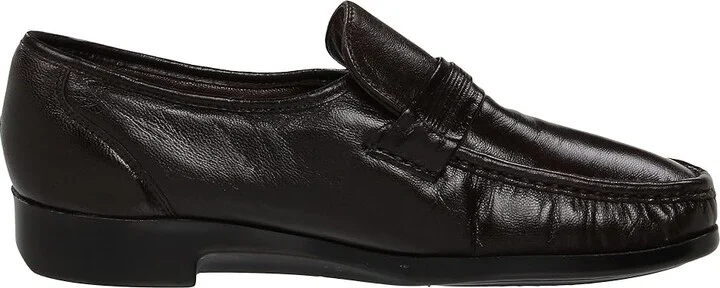 Florsheim Riva Men's Slip-on Dress Shoes Brown Nappa : 7 D (M), Leather - Image 8