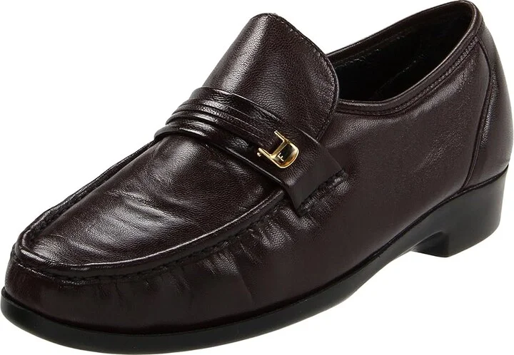 Florsheim Riva Men's Slip-on Dress Shoes Burgundy Nappa : 6 3E, Leather - Image 2