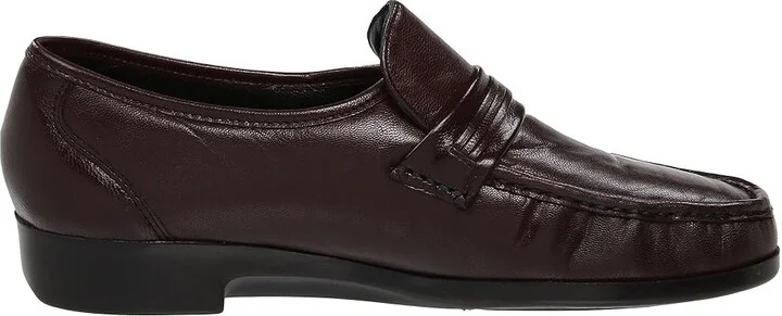 Florsheim Riva Men's Slip-on Dress Shoes Burgundy Nappa : 6 3E, Leather - Image 8
