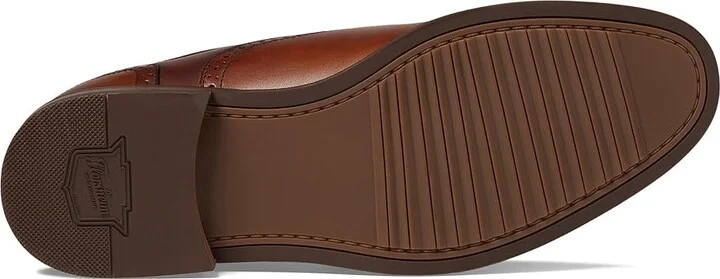 Florsheim Rucci Cap Toe Bal Oxford Men's Lace Up Wing Tip Shoes Cognac : 10 M (D), Leather - Image 3