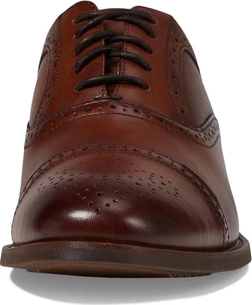 Florsheim Rucci Cap Toe Bal Oxford Men's Lace Up Wing Tip Shoes Cognac : 10 M (D), Leather - Image 5