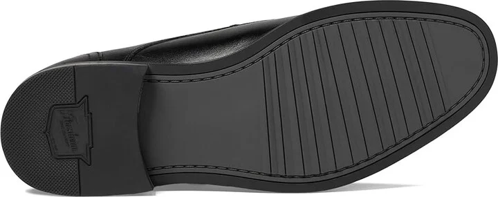 Florsheim Rucci Cap Toe Double Monk Oxford Men's Lace Up Wing Tip Shoes Black : 8.5 W (3E), Leather - Image 3