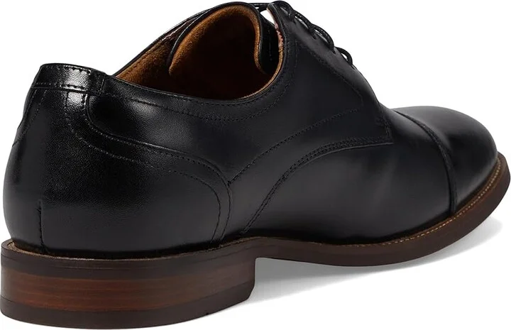 Florsheim Rucci Cap Toe Oxford Men's Shoes Black Smooth : 15 M (D), Leather - Image 4