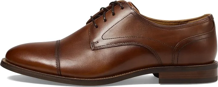 Florsheim Rucci Cap Toe Oxford Men's Shoes Cognac Smooth : 14 W (3E), Leather - Image 6